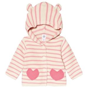 SOLD Gap Coral Frost Heart Sweater with Ears
